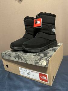 正規品 ノースフェイス ヌプシブーティー WP Nuptse Bootie WP Vl Logo THENORTHFACE 26.0cm ブラック ウォータープルーフ