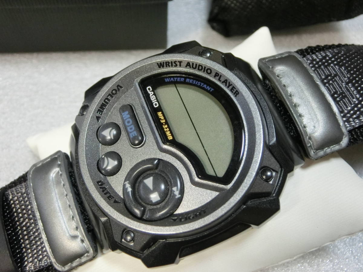 当社の CASIO 携帯型音楽プレイヤー WMP-1 腕時計(デジタル