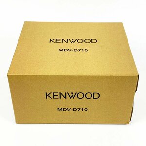 未使用品 KENWOOD ケンウッド 彩速 メモリーナビ 7V型 180mm MDV-D710 [U11677]