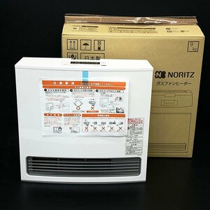 未使用品 NORITZ ノーリツ 都市ガス用 ガスファンヒーター GFH-4006S-W5 2020年製◆木造11畳 コンクリート15畳 [U11827]