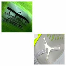 NIKE/ナイキ JORDAN SUPER FLY ジョーダンスーパーフライ 27cm グレー/ネオングリーン 528650-045_画像2