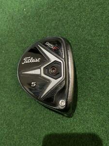 名器 タイトリスト 915 F 18° ヘッド単品 titleist 5w ヘッドのみ 18度 フェアウェイウッド SureFit ジャスティントーマス 単体