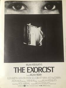 「エクソシスト」USA版プレスブック リンダ・ブレア、エレン・バースティン、マックス・V・シドー THE EXORCIST ウィリアム・フリードキン