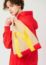 2枚セット【新品】グラニフ　マクドナルド　「i’m lovin’ it」ショッピングバッグ　エコバッグ　graniph　MacDonald　マック　マクド_画像4