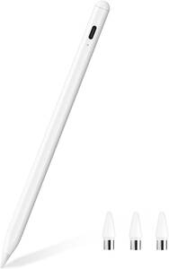 T2456●KINGONE 充電式タッチペン iPad/スマホ/タブレット/iPhone対応●磁気吸着機能対応 USB充電 スタイラスペン