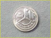 【ベルギー 1フラン 硬貨/1990年】 1F/BELGIQUE/旧硬貨/コイン/古銭/ヨーロッパ_画像1