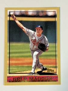 2016 Topps Berger's Best Greg Maddux