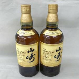 ★☆お酒　サントリー　ウィスキー　山崎12年　100thアニバーサリーラベル　2本セット　700ml　43％　SUNTORY☆★