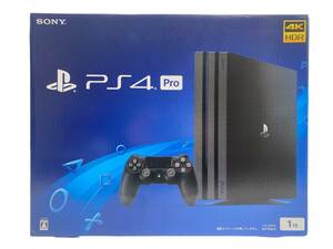 【新品/未開封品】sony PS4 Pro CUH-7100B 本体 コントローラー モノラルヘッドセット HDMIケーブル ストレージ 1TB