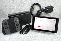 【中古】任天堂 Nintendo Switch Joy-Con グレー HAD-S-KAAAA 本体 付属品付き(NMA999-1)_画像1