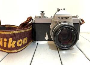 rrkk2386シャッターOK Nikon Nikomat FTN = コンニコマート NIKKOR-S ・ C Auto 1:1.4 50mm 一眼レフ フィルムカメラ