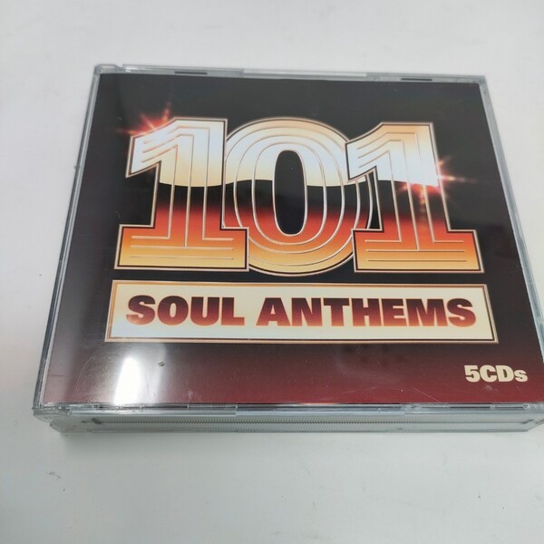 101 SOUL ANTHEMS 5CD ソウルミュージック ベスト ソウルアンセム 即決 送料込み マーヴィンゲイ アレサ・フランクリン
