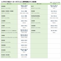 LS500 VXFA50 VXFA55 H29.12～R2.11 レクサス メーカーオプション 走行中 TV が 見れる テレビ キット ナビ操作 キャンセラー 車種別取説付_画像5