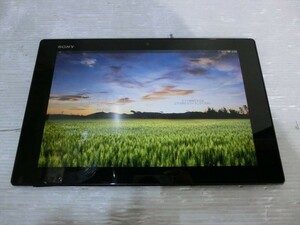 T【D3-79】【80サイズ】▲SONY Xperia Wi-Fiモデル タブレット Z 10.1インチ 2GB/16GB SGP311J2/B/簡易動作確認済/※傷・汚れ有