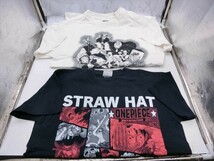 T【3た-56】【60サイズ】▲ワンピース 半袖Tシャツ Ｌサイズ＋ Sサイズ 2枚セット/ONEPIECE展 原画×映像×体感のワンピース_画像1