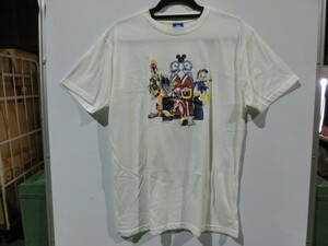 T【3た-58】【送料無料】キングダムハーツ Tシャツ XLサイズ ホワイト/disney/半袖 丸首/※シミ 毛玉有