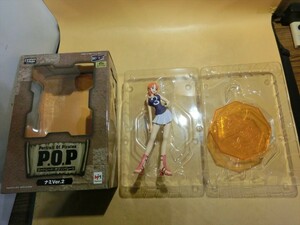 T【ケ4-41】【80サイズ】▲ONE PIECE ワンピース P.O.P ナミ Ver.2 完成品フィギュア/メガハウス