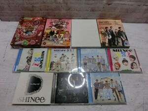 T【3ち-77】【60サイズ】▲未検品/SHINee/Blu-ray・DVD・CD まとめてセット/K-POP/※傷・ケース割れ有