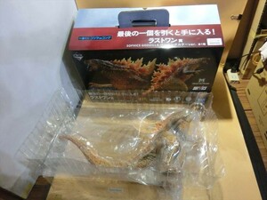 T【サ4-50】【100サイズ】一番くじ ゴジラVSコング ラストワン賞 OFVICS GODZILLA バーニングカラーver. グッズ