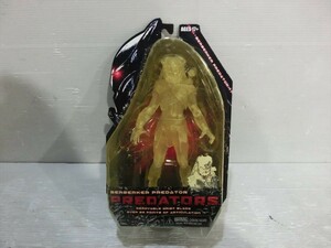 T【I3-44】【80サイズ】▲未開封/NECA ネカ/バーサーカー・プレデター クリアVer フィギュア/※パッケージ傷み有