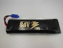 T【ウ4-81】【60サイズ】◇タミヤ カドニカ/ゴールドパワー バッテリー 8.4V 1200mAh 7N-1200SC/ジャンク扱い/※擦れ傷・外箱傷み有_画像4