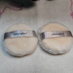 ナチュラグラッセ naturaglace ルースパウダー替えパフ 2個セット USED