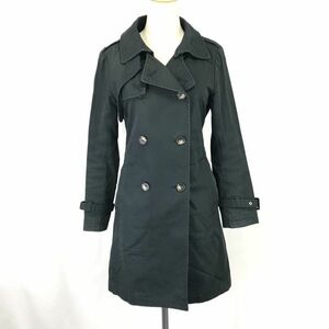 ナノユニバース/nano universe★トレンチコート【36/レディースS/紺/navy】Coat/Jacket/Jumper◆BH463