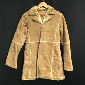 COLLECTION HOOSIER'S* fake mouton coat [ Kids 150/ light brown group /brown] man /Coat/Jacket/Jumper*BH499