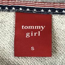 日本製★トミーガール/tommy girl★プルオーバー/スウェットパーカー【レディースS/グレー/gray】TOMMY HILFIGERトミーヒルフィガー◆BH490_画像7