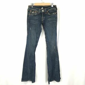 90s-00s/USA製★True Religion/トゥルーレリジョン★ブーツカットデニムパンツ/ジーンズ【size-W26/XS/股下86cm】JOEY/Pants◆BG898