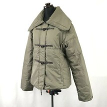 ベネトン/UNITED COLORS OF BENETTON★ダウンジャケット【women’s size -M/カーキ/khaki】スリット糸使用/Coats/Jackets/Jumpers◆pBH289_画像2