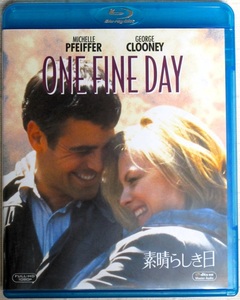 ★素晴らしき日★日本初回限定ピクチャー・ディスク仕様版ブルーレイ【ONE FINE DAY】●ミシェル・ファイファー●ジョージ・クルーニー●！