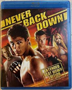 ★ネバー・バックダウン★NEVER BACK DOWN★正規北米初回限定ピクチャー・ディスク仕様版ブルーレイ【2008年作品】●最高峰格闘技●