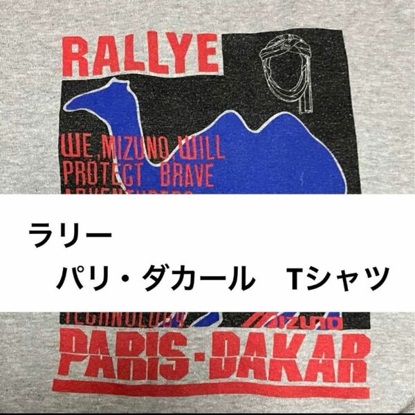 ラリー・パリダカール(RALLYE PARISDAKAR) ミズノ　Tシャツ ビンテージ