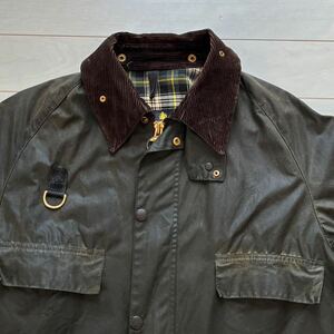 美品　希少XL 90s バブアー　スペイ　イングランド　3ワラント　ビンテージ ヴィンテージ リプルーフ&クリーニング済み BARBOUR バーブァー