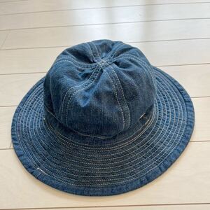 スペシャル　40s us.army デニムハット 40s m37 m35 ビンテージ ヴィンテージ アーミー ミリタリー NAVY DENIM HAT 