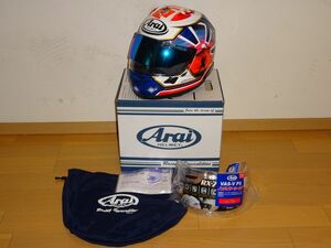 ARAI RX-7X アウターバイザー付き ペドロサレプリカ Mサイズ