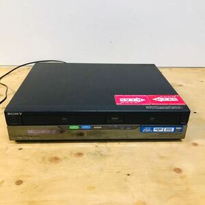 VHS一体型、DVD、HDDレコーダー　SONY RDZ-D60V 電力ケーブルなし電源確認のみジャンク品