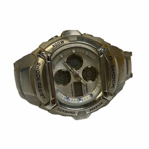 CASIO カシオ G-SHOCK ジーショック G-501D メンズ 腕時計 クォーツ デジアナ シルバーカラー 。