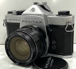 240130A☆ ASAHI PENTAX SPOTMATIC LENS Super-Takumar 1:3.5/28 カメラ、レンズセット ケース付 ♪配送方法＝宅急便(EAZY)♪