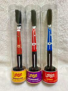 インテリア雑貨 置物 歯ブラシ ロンドン近衛兵 英国