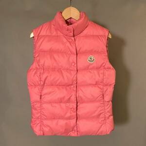 美品 MONCLER モンクレール ダウンベスト ダウン ベスト LIANE GILET リアンジレット ダウン90% フェザー10%