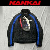 NANKAI SDW-8117 BLACK/BLUE Mサイズ 南海 ナンカイ ユースフルショート2ジャケット ナイロン ジャケット 防寒 防風 定価15180円 A60108-5_画像1