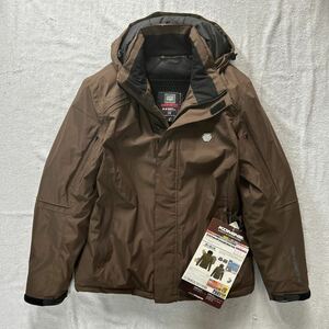 アウトレット処分 KOMINE JK-616 BROWN XLサイズ 化繊中綿ジャケット ナイロン ジャケット ストレッチ素材 A60109-17