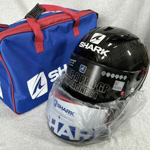 ★ 新品 SHARK RACE-R PRO GP FIM RACING Mサイズ シャーク フルフェイスヘルメット カーボン ダブルDリングストラップ A60116-2の画像2