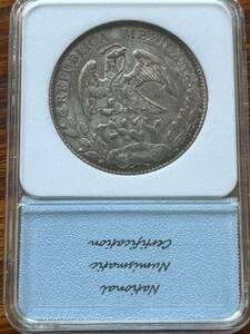 NCC大型銀貨美品-メキシコ1897世界コイン 古銭 貨幣 硬貨 一円銀貨 