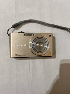 【D431】パナソニック デジタルカメラ LUMIX (ルミックス) FX40 プレシャスシルバー DMC-FX40 Panasonic デジカメ 
