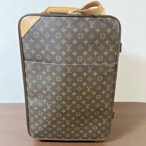 【美品】LOUIS VUITTON ルイヴィトン M23294 モノグラム ペガス55 キャリーバッグ ボストン バッグ キャリーケース