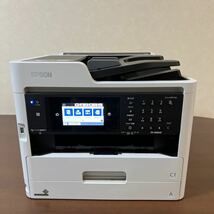 EPSON エプソン A4 インクジェットカラー複合機　PX-M884F 無線LAN対応 総印刷枚数3107枚_画像1