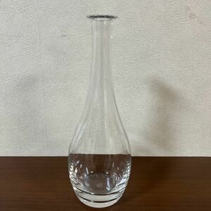 【美品】Baccarat バカラ クリスタル ベース 花瓶 花入れ 高さ28.5㎝